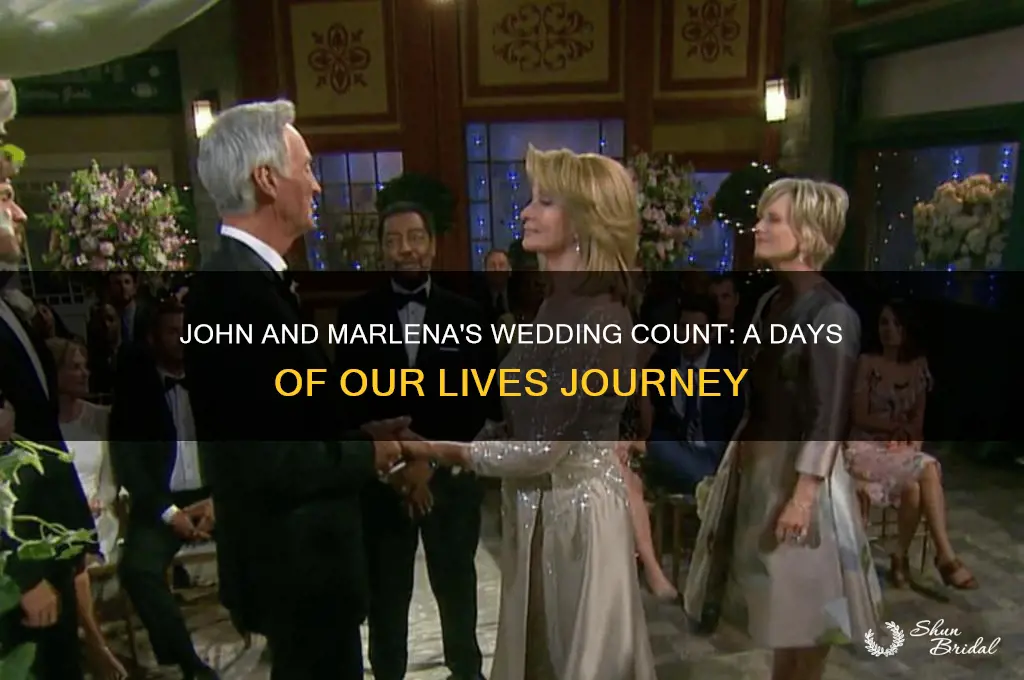 how many weddings have john and marlena had
