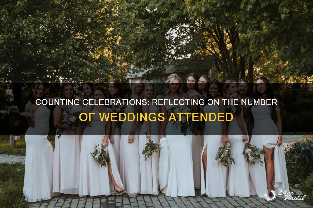 how many weddings have you been to