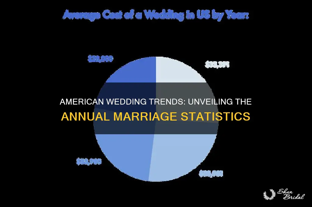 how many weddings in american