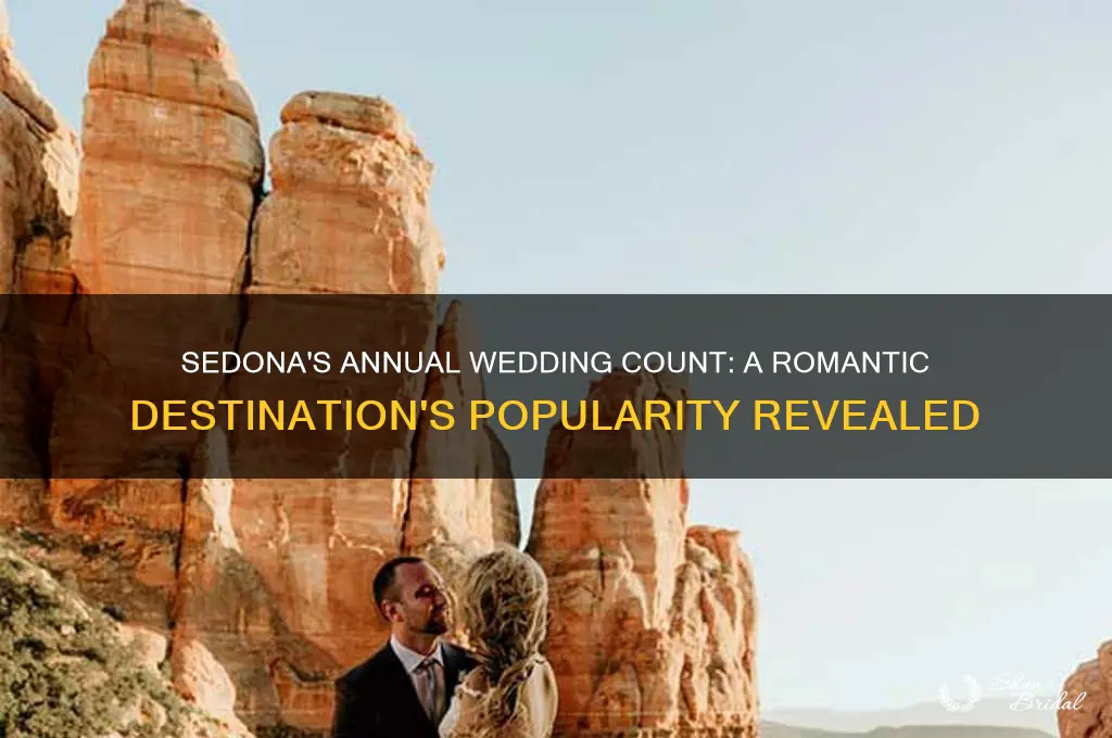 how many weddings per year are in sedona