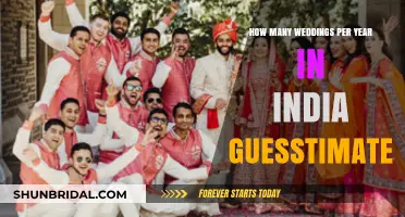 Estimating India's Annual Wedding Count: A Fascinating Guesstimate