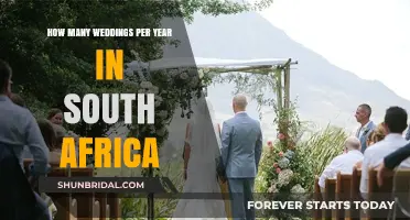 South Africa's Annual Wedding Count: Trends and Insights Revealed