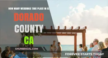 El Dorado County, CA: Unveiling the Annual Wedding Count and Trends