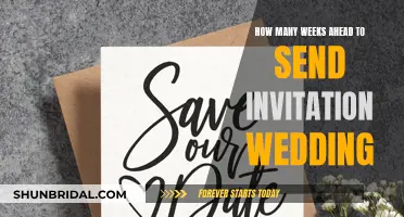 The Perfect Timing for Wedding Invitations