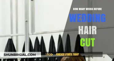 Perfect Timing for Your Wedding Haircut: Weeks Before the Big Day