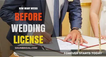 When to Get Your Marriage License Before the Big Day