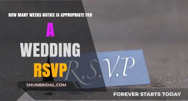 Wedding RSVP: How Much Notice Do You Need?