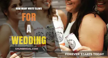 White Claw Wedding Guide: How Many Cans to Stock for Guests?