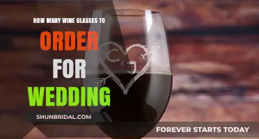 Perfect Pour: Choosing the Right Number of Wine Glasses for Your Wedding