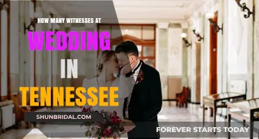 Tennessee Wedding Witness Requirements: How Many Are Needed?