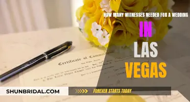 Witness Requirements for a Las Vegas Wedding