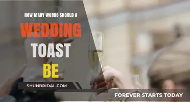 Perfect Wedding Toast Length: Crafting Memorable Words for the Big Day
