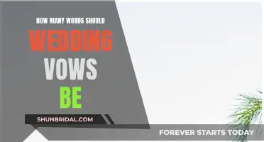 Wedding Vows: How Long Should They Be?