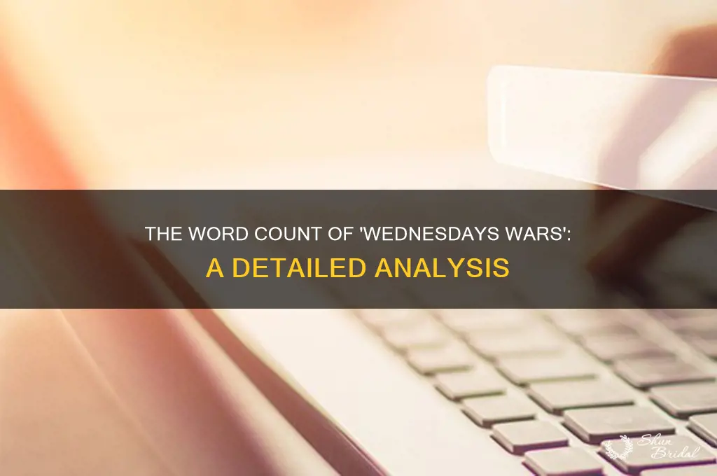 how many words the the wedness day wars have