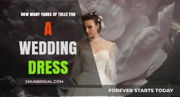 Creating a Tulle Wedding Gown: How Much Tulle is Needed?
