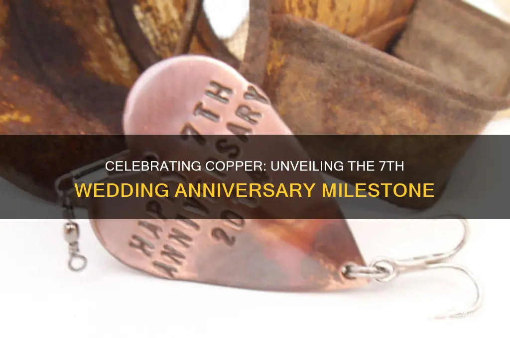 how many years is a copper wedding anniversary