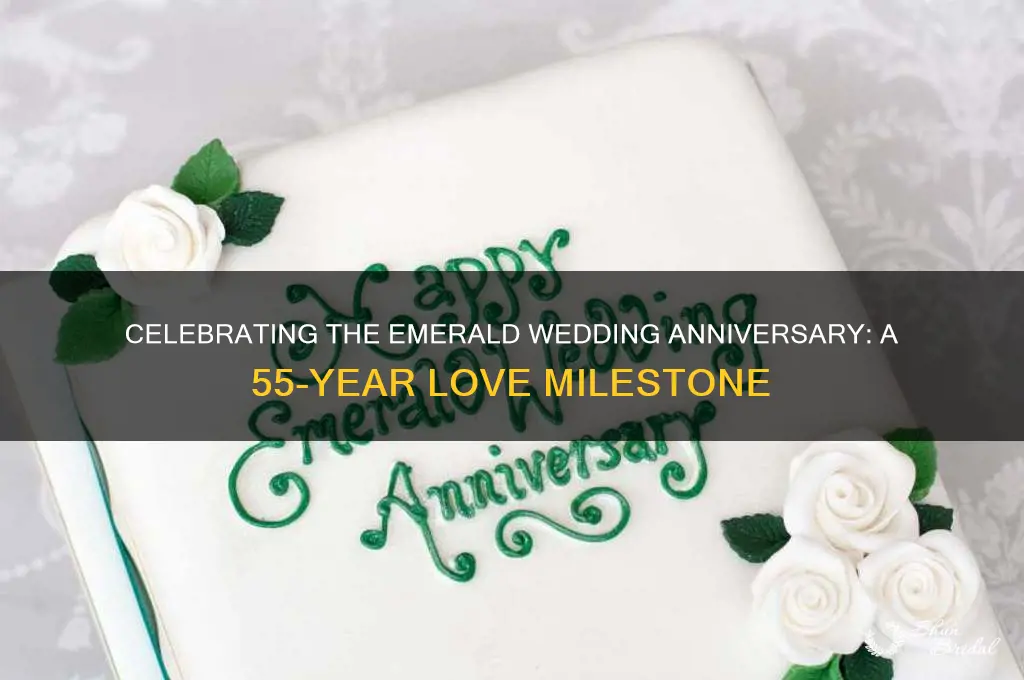 how many years is a emerald wedding anniversary