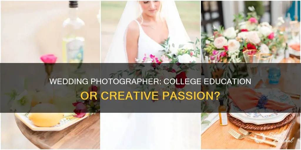 how many years of college to be a wedding photographer