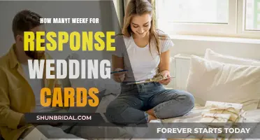 Perfect Timing: How Many Weeks to Send Wedding RSVP Cards?