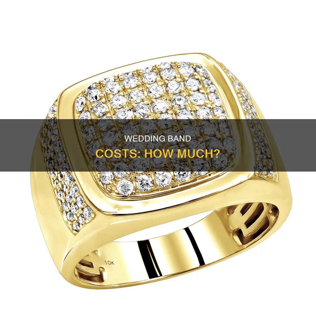 how mcuh does a wedding band cost