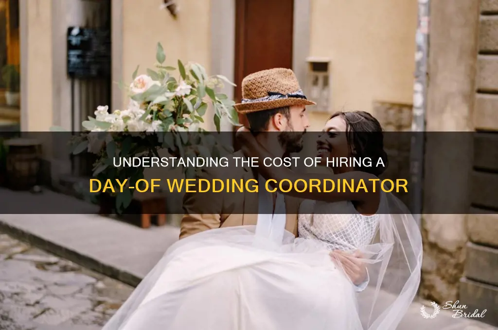 how mcuh does day of wedding coordinator cost