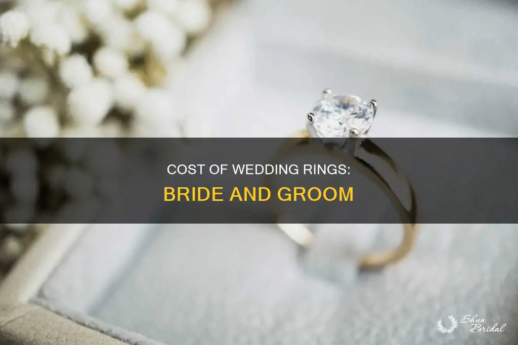 how mcuh wedding rings cost for both groom and bride
