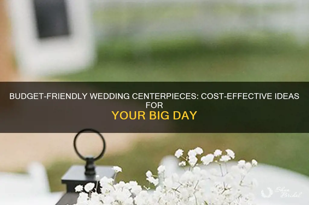 how mich are centerpieces for weddings