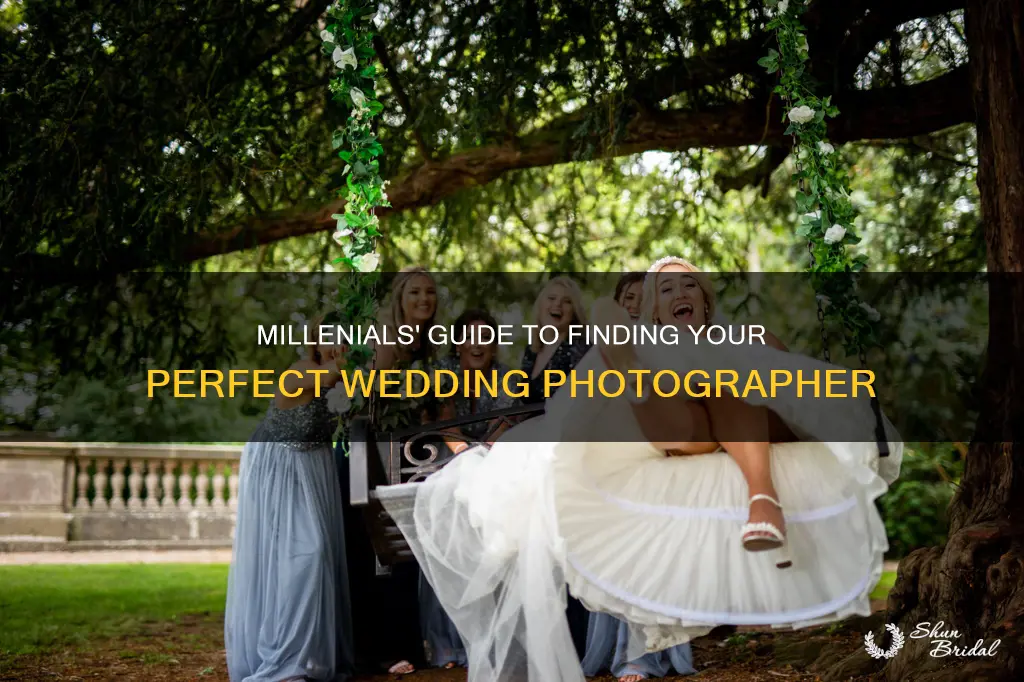 how millenials to find a wedding photographer