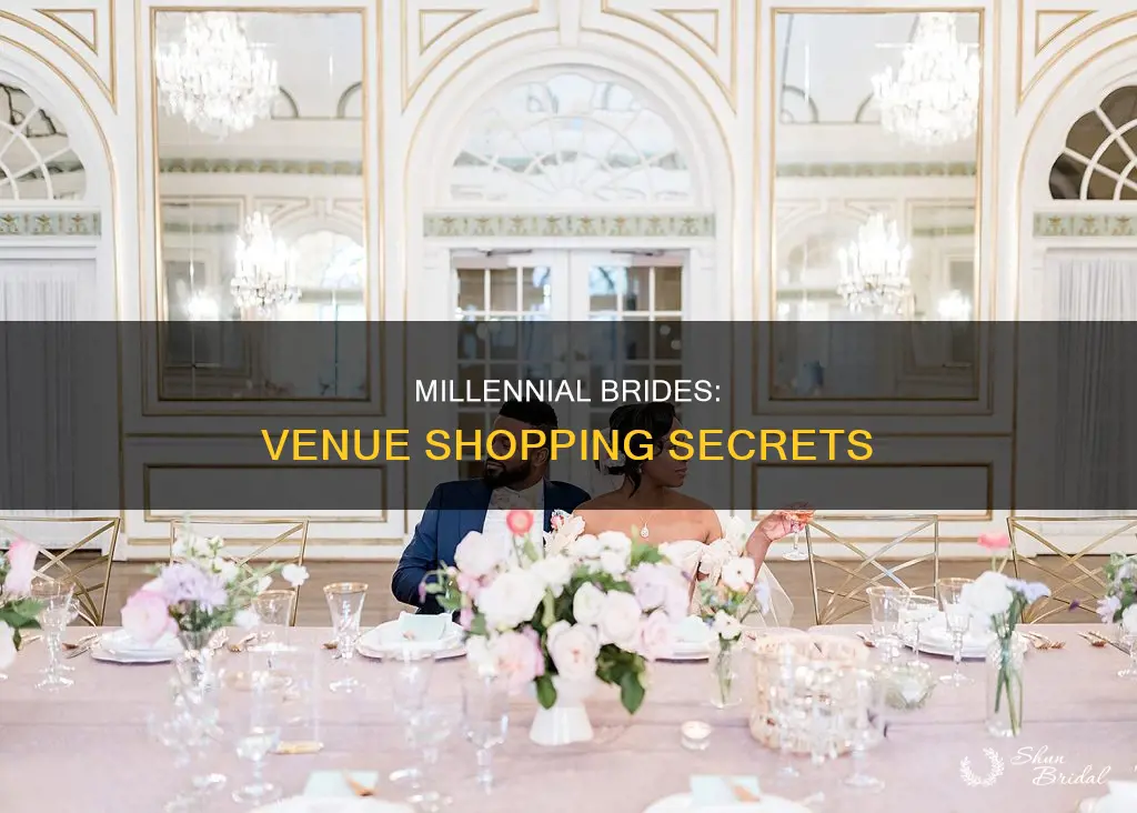 how millennial brides shop for wedding venues