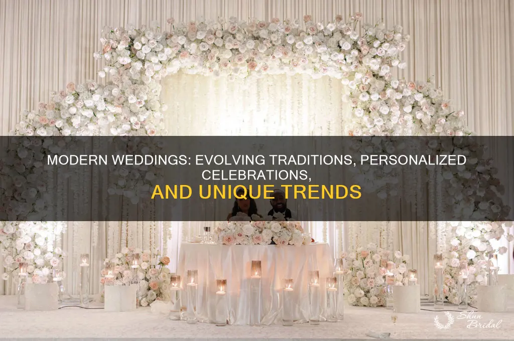 how modern weddings are different from the past
