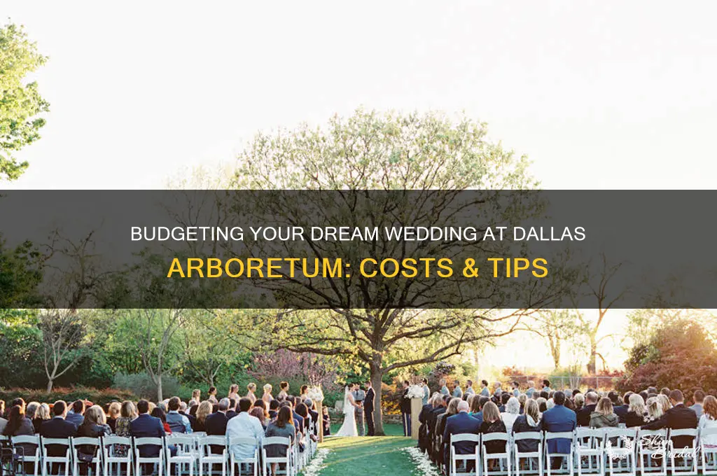 how mucb to hold small wedding at dallas arboretum