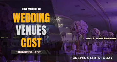 The Cost of Tying the Knot: Wedding Venue Pricing