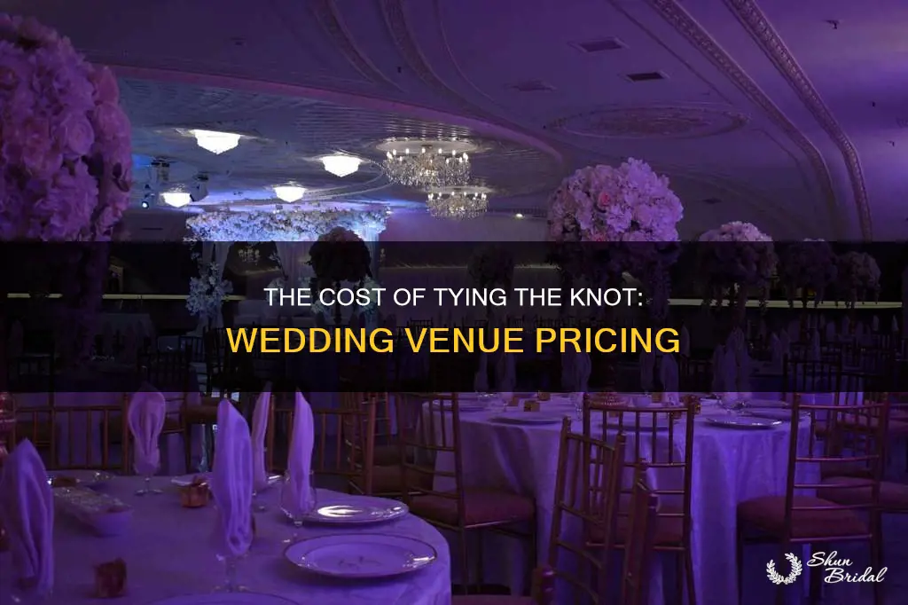how mucchj to wedding venues cost