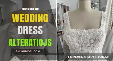 The Cost of Wedding Dress Alterations: How Much?