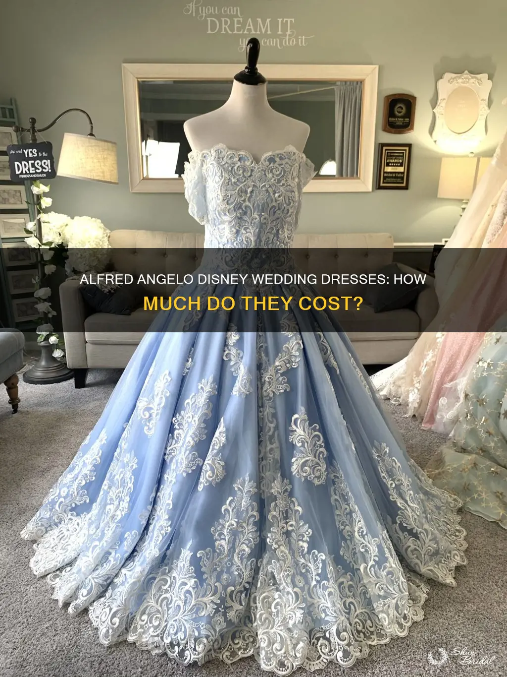 how much are alfred angelo disney wedding dresses