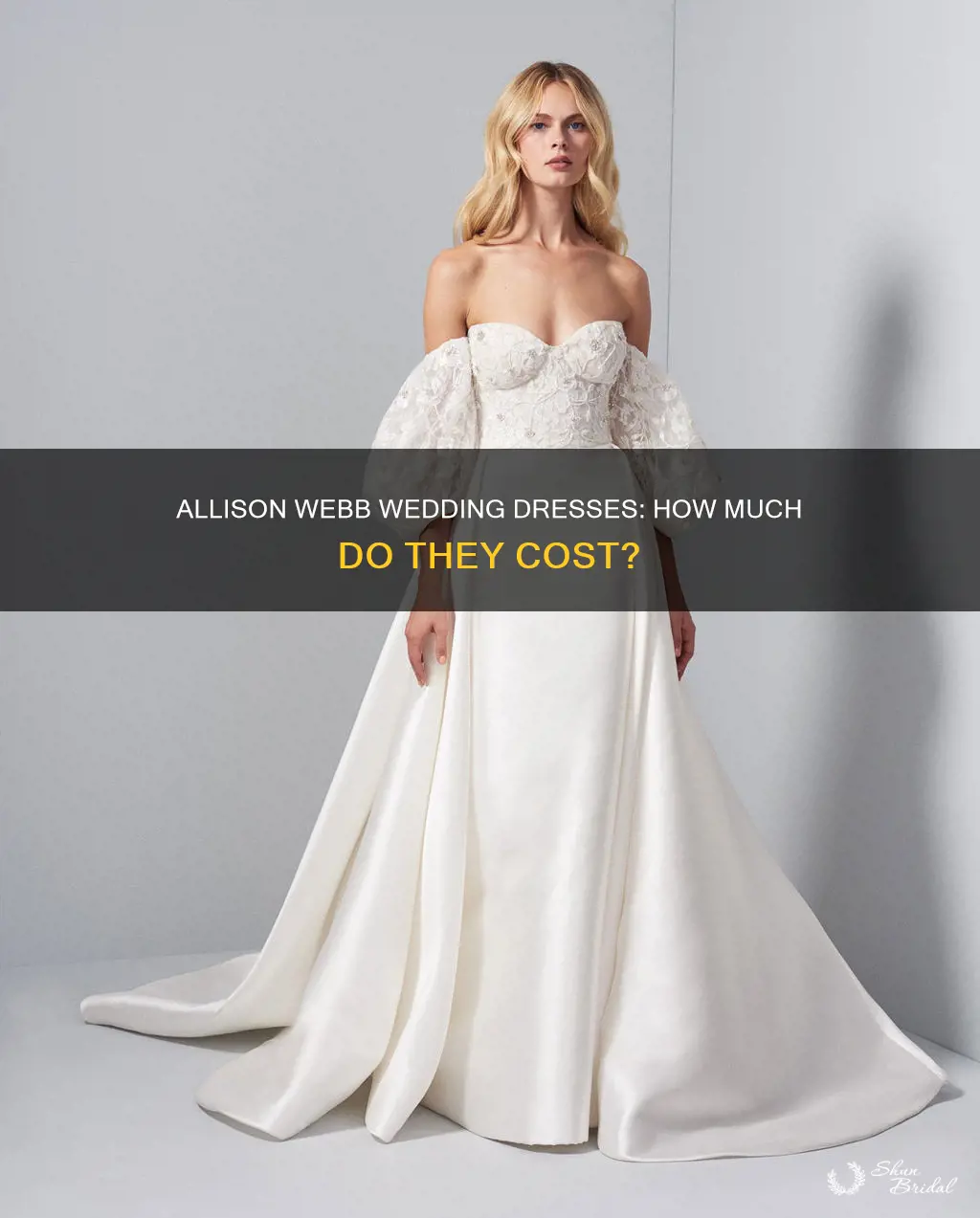 how much are allison webb wedding dresses