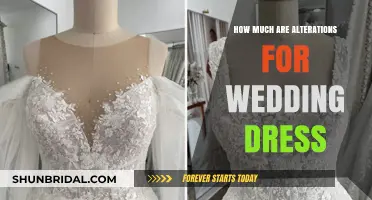 The Cost of Wedding Dress Alterations: What to Expect