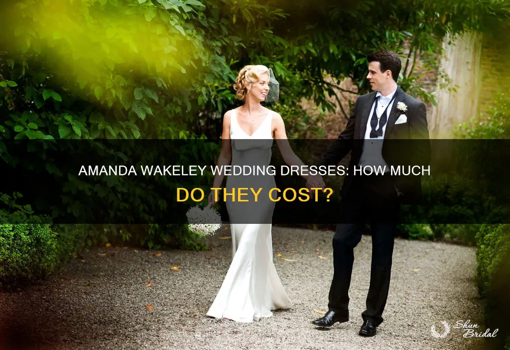 how much are amanda wakeley wedding dresses