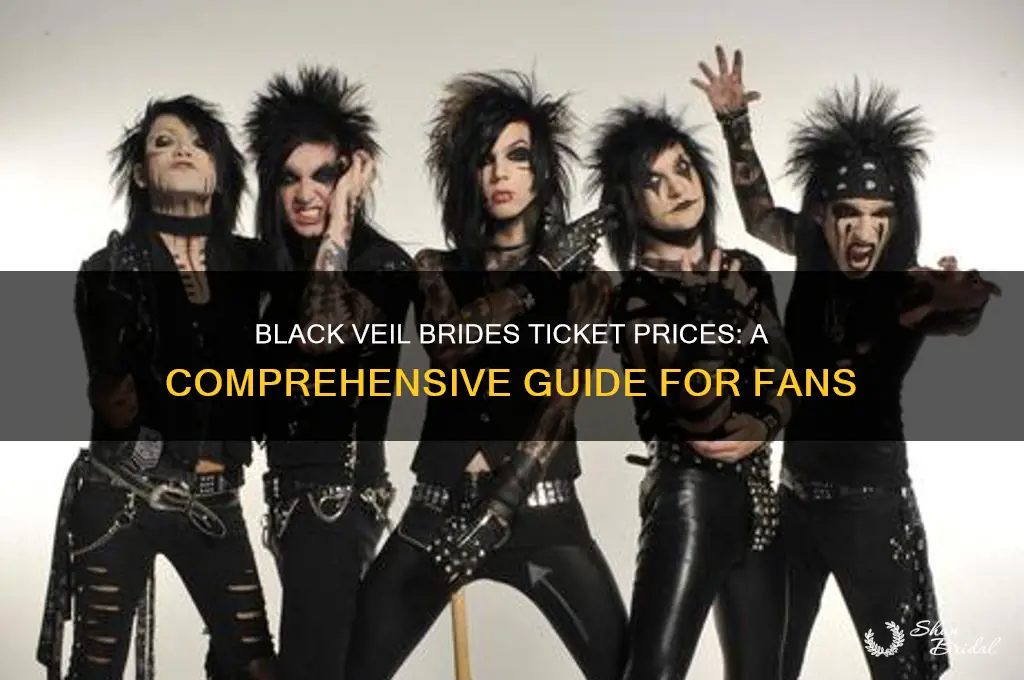 how much are black veil brides tickets