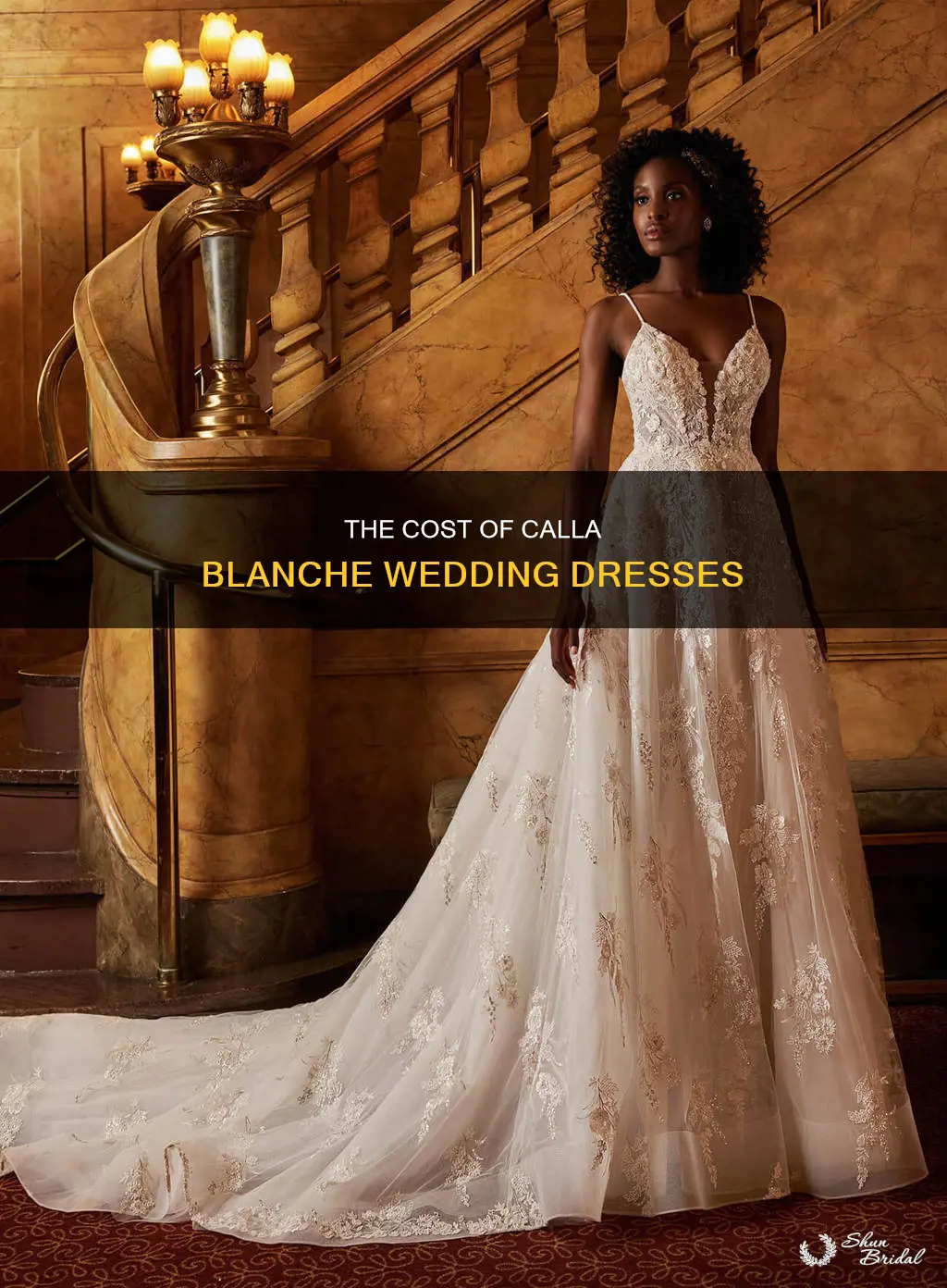 how much are calla blanche wedding dresses