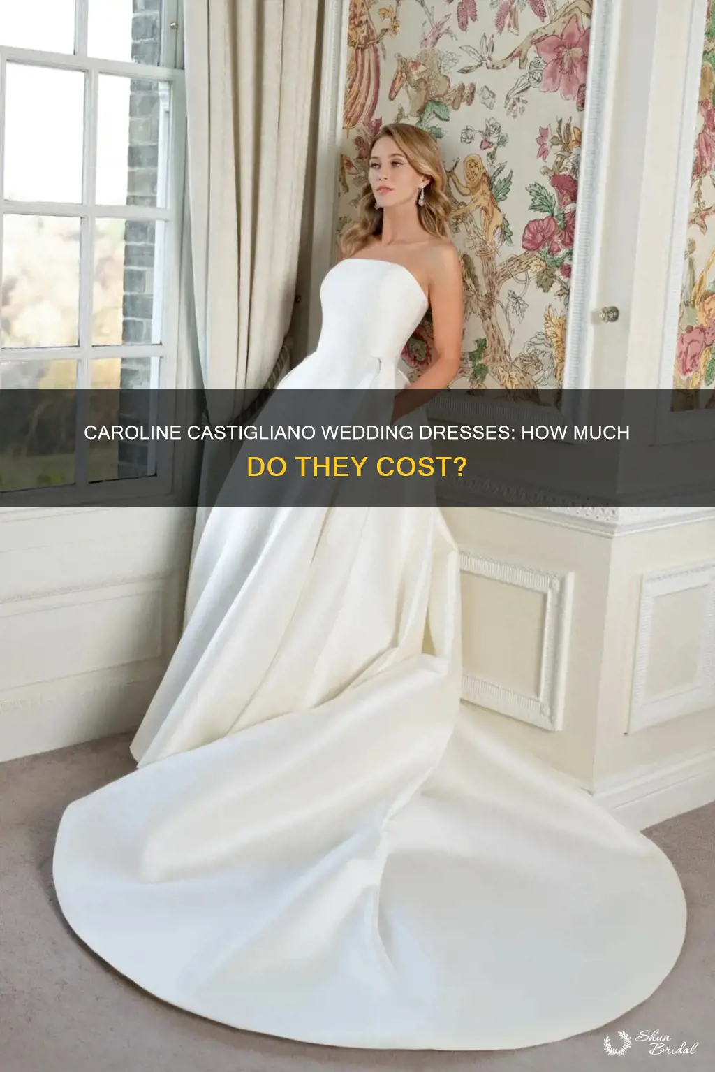 how much are caroline castigliano wedding dresses