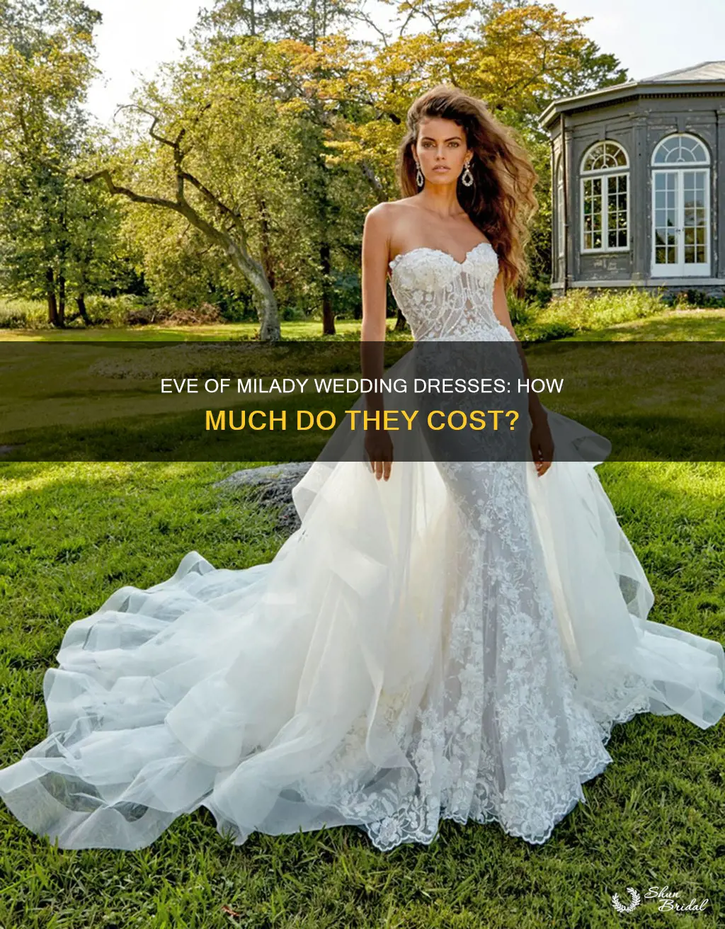 how much are eve of milady wedding dresses