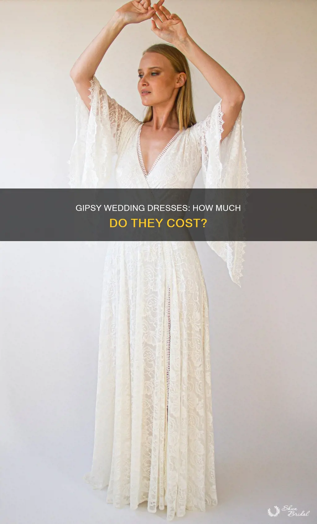 how much are gipsy wedding dresses