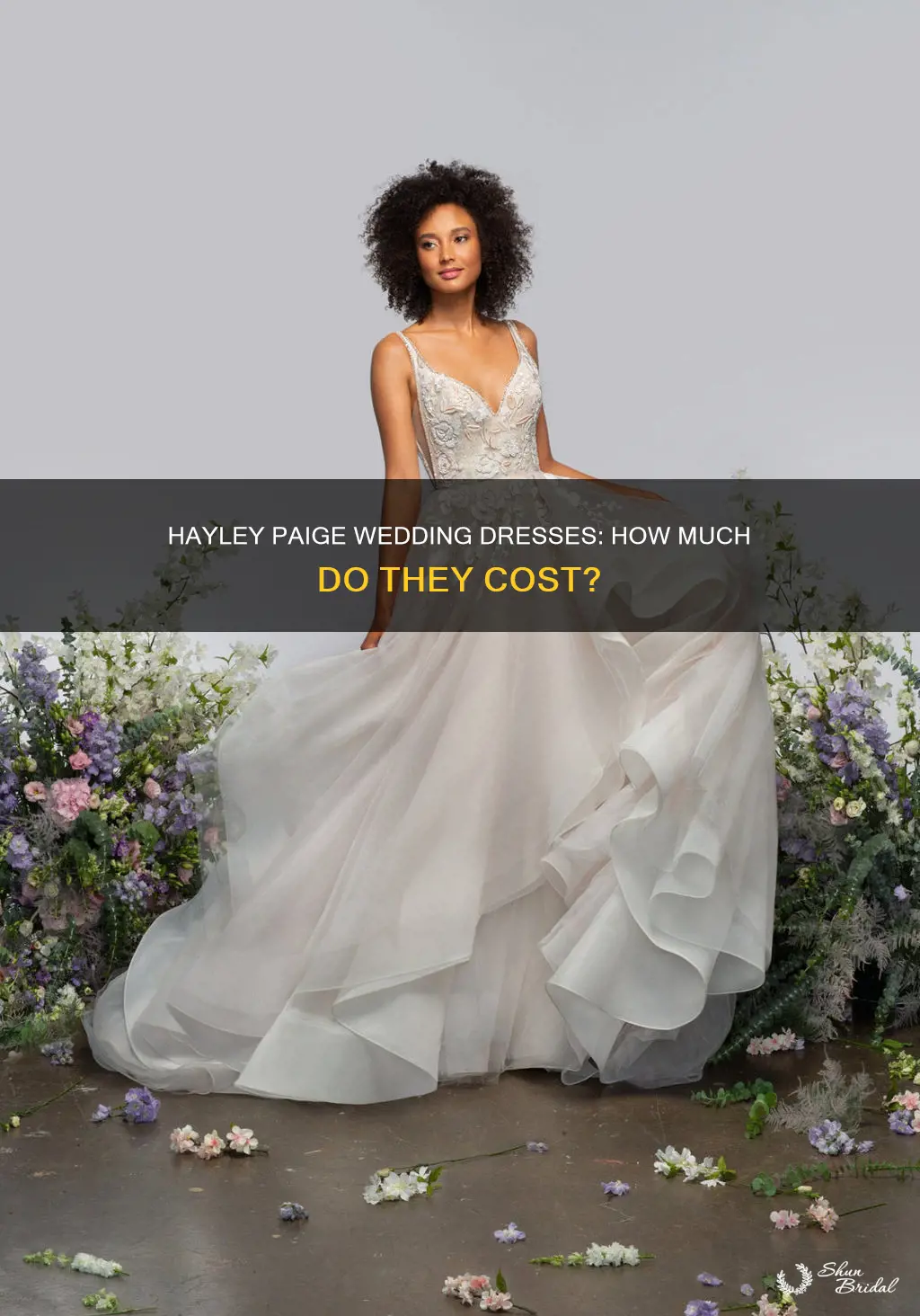 how much are hayley paige wedding dresses