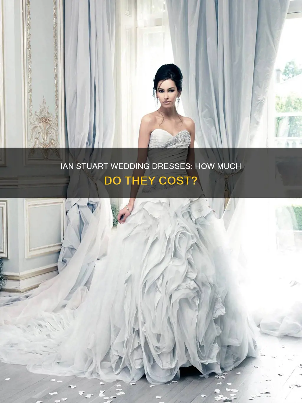 how much are ian stuart wedding dresses