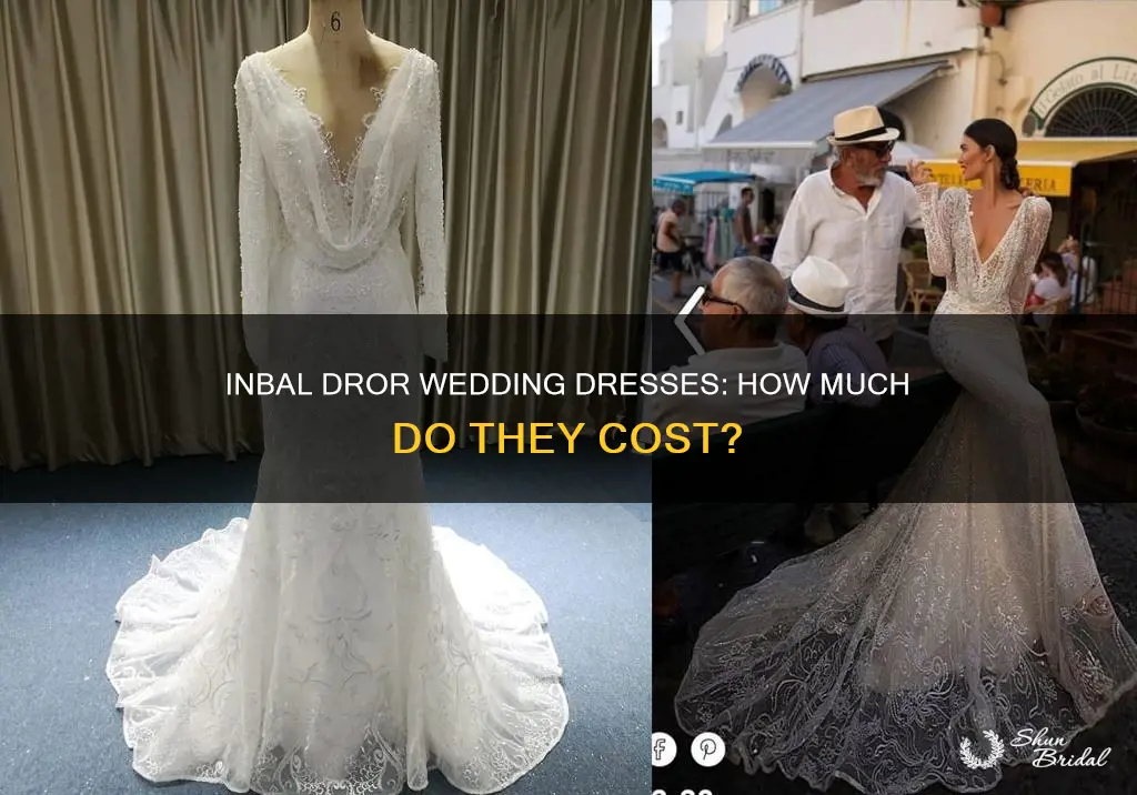 how much are inbal dror wedding dresses