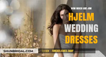 Unveiling the Cost of Jim Hjelm Wedding Dresses