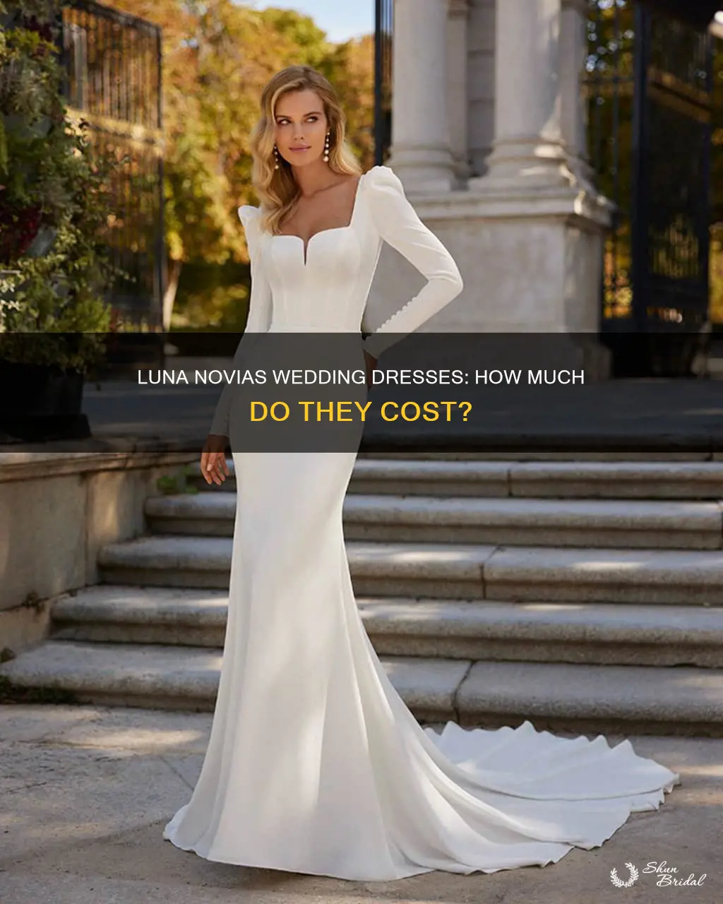 how much are luna novias wedding dresses
