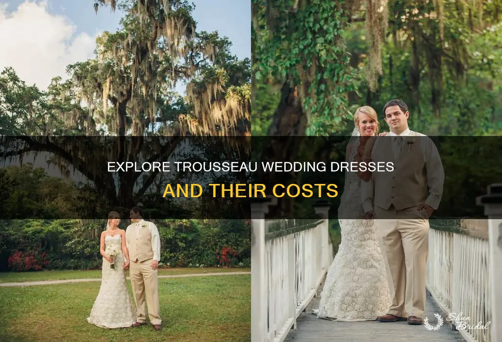 how much are modern trousseau wedding dresses