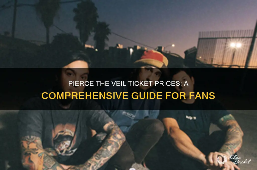 how much are pierce the veil tickets